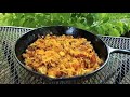 Country Breakfast Skillet - Bacon Skillet Stove Top Casserole - One Pot Meal - The Hillbilly Kitchen