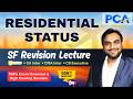 Residential Status - Revision | CA Pranav Chandak #cainterdt #cmainterdt #capranavchandak