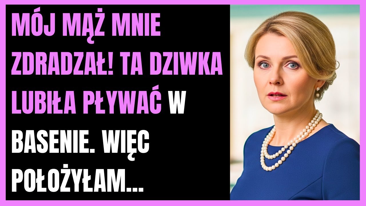 MÓJ MĄŻ MNIE ZDRADZAŁ! TA DZIWKA LUBIŁA PŁYWAĆ W BASENIE. WIĘC POŁOŻYŁAM...