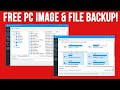 Create  restore windows system image partition and file level backups for free