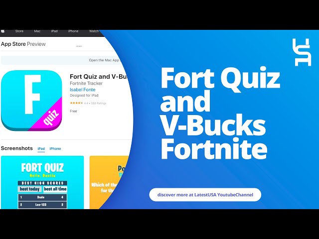 Quiz V-Bucks on the App Store