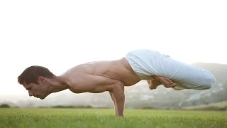 Samasthiti  -  Mountain pose with upward stretch.