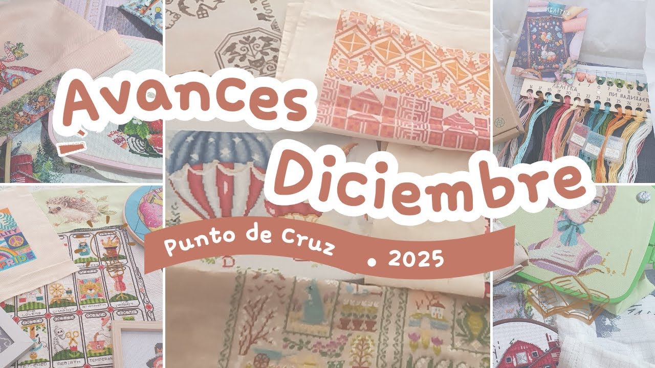 #Flosstube 50: Cerrando 2025 con una tanda de AVANCES ESPECTACULARES!!!!! 🥰⭐🧵😇