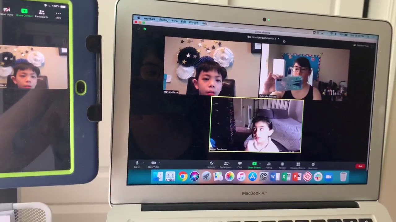 How To Use Share Screen And See Your Class At The Same Time - YouTube