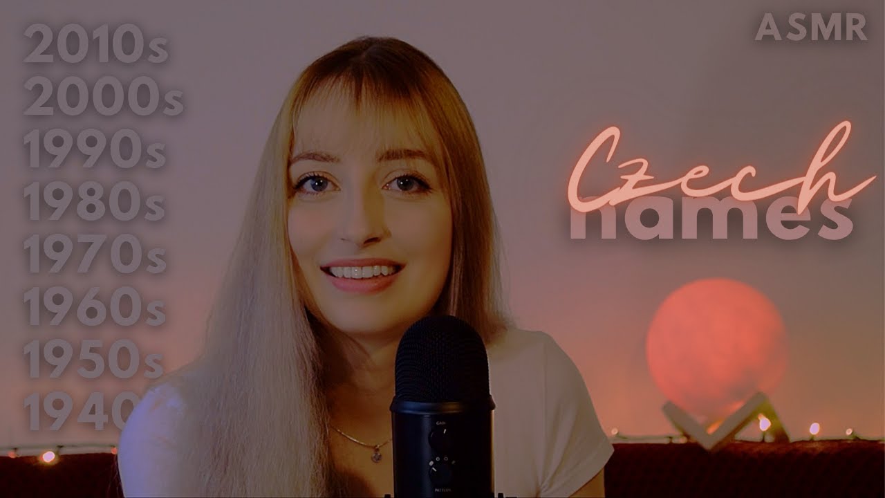 ASMR│Most Popular Czech Baby Names by Decades