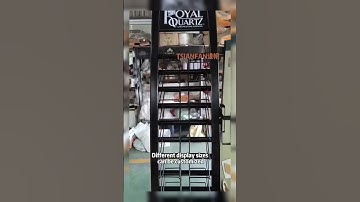 Different sizes can be customized #displaystand #tile #stone