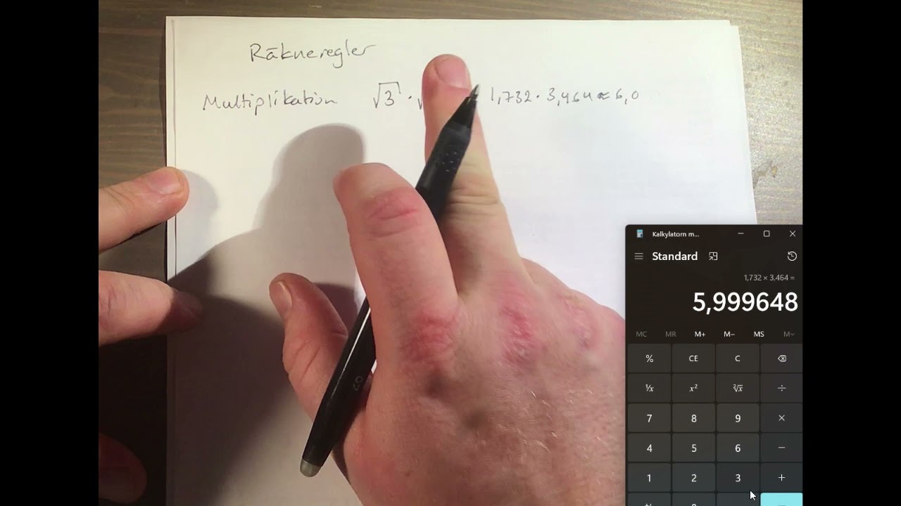 Kvadratrötter (roten ur)