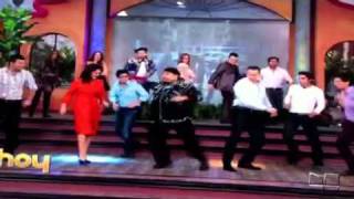 Chubby man shuffling