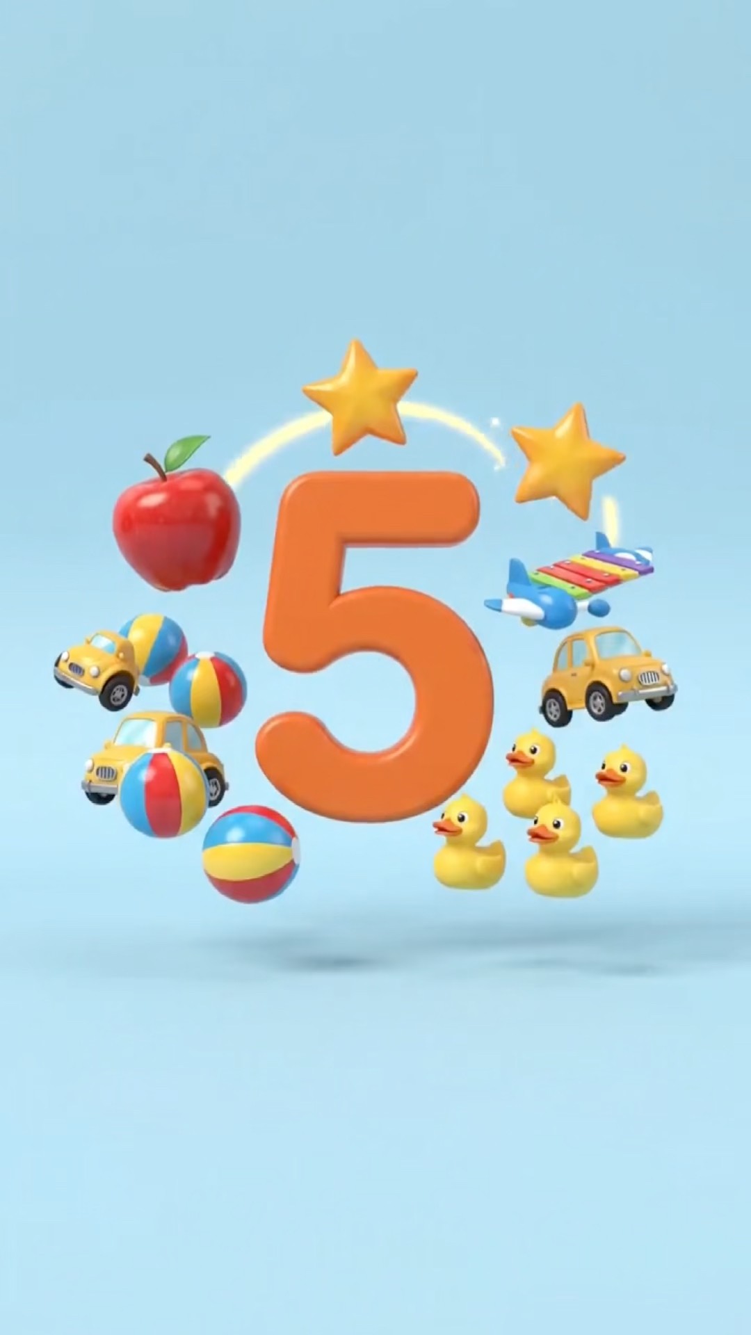 12345 & Colors for Kids 🌈 | Learn Numbers & Colors - YouTube
