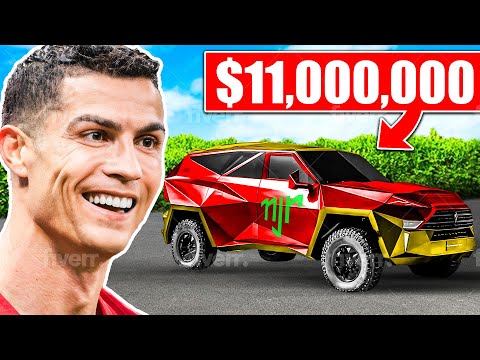 أغلى السيارات للاعبي كرة القدم، بما في ذلك سيارات ميسي ورونالدو🏎💸