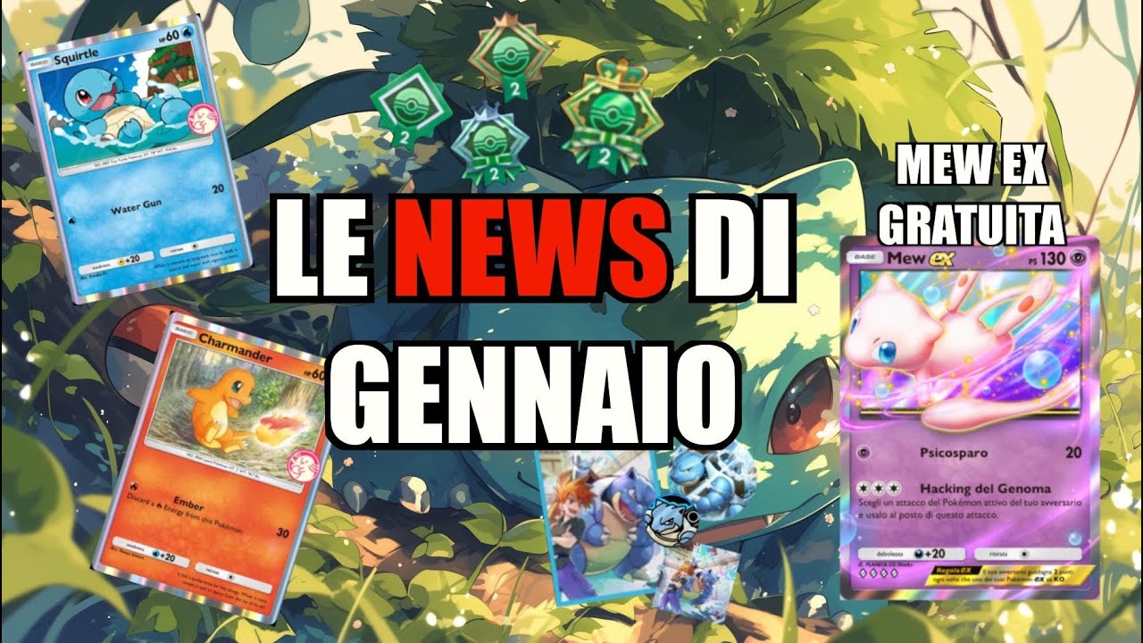 SCAMBI NUOVA ESPANSIONE E MOLTO ALTRO| NEWS DI GENNAIO | POKEMON POCKET ...