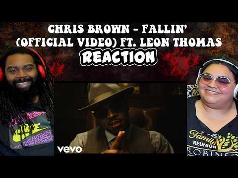 Chris Brown - Fallin' (Official Video) ft. Leon Thomas | REACTION