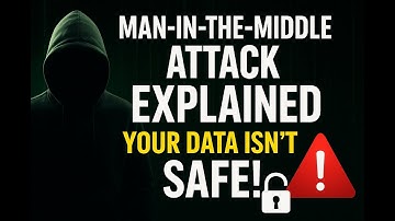 Man-in-the-Middle Attack EXPLAINED — Your Data Isn’t Safe! 🔒⚠️#cybersecurity #onlinesafety