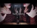 ASMR Twins Super Close Tickling Words