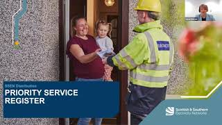 SSEN session - Priority Service Register