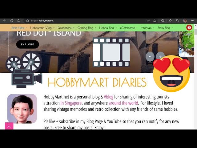 Exploring the World with Hobbymart.net: A Travel Diary Vlog 🌍 | Singapore Blogger class=