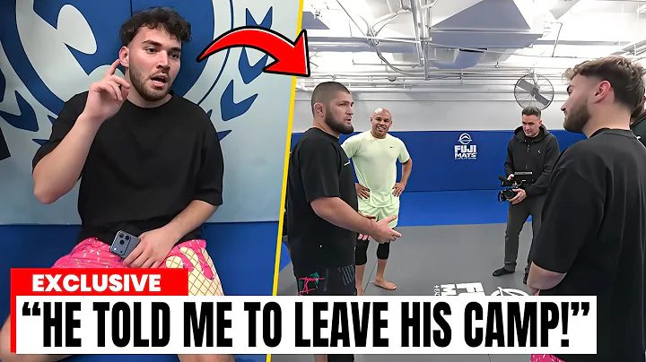 Adin Ross Gets BOOTED by Khabib for Ruining Islam Makhachev’s Training!