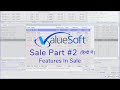 ValueSoft Sale Part #2 Tutorial Video