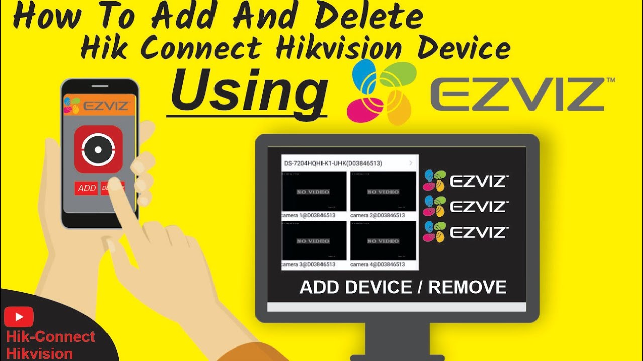 hikvision and ezviz app