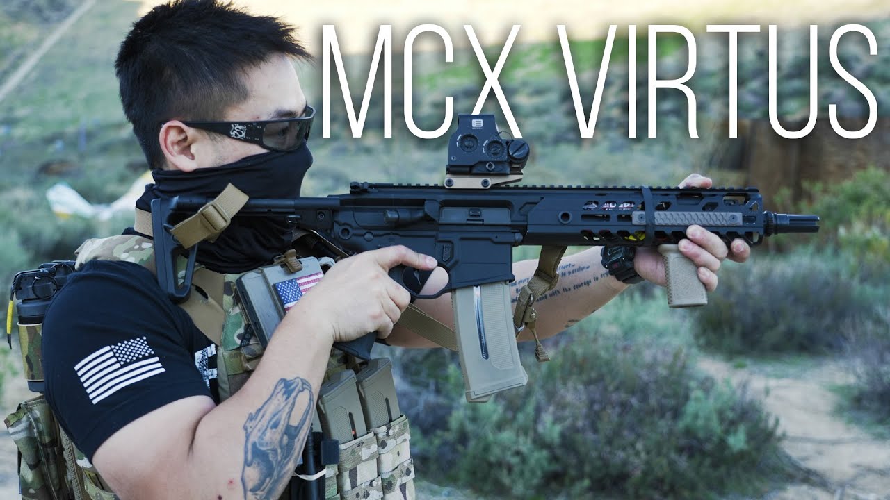 This Airsoft MCX Virtus is TOO MUCH FUN! - YouTube