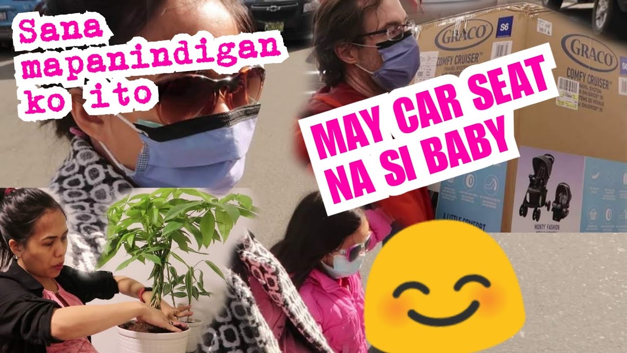 BAGONG HILIG | PLANTS COLLECTION | BUYING CARSEAT AND PLANTS | Filipina Canada Family | Racz Kelly