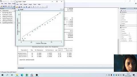 Praktek Aplikasi Stata Menggunakan Data Times Series, Cross Section dan Panel