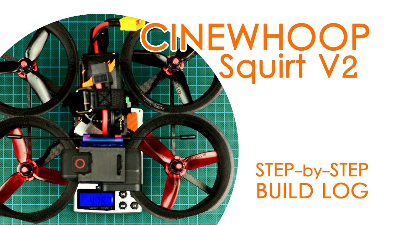 How to build a CINEWHOOP (ducted HD FPV drone) feat. Shendrones Squirt V2 - BUILD LOG
