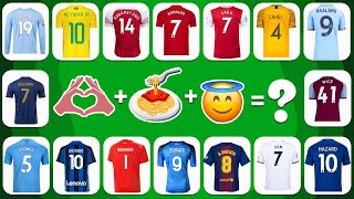 (FULL 116) Guess the Football player by Emoji, PET, transfer,Ronaldo, Messi, Neymar|Mbappe