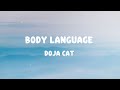 Doja Cat Body Language Video Lyric 