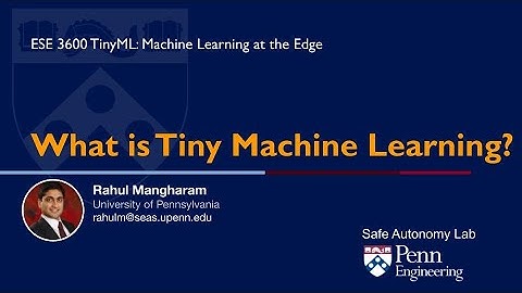 1.3 What is Tiny Machine Learning?