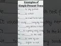 English Grammar Simple present tense Part-14 #notes #englishgrammar #study #art #logo #diy #class11
