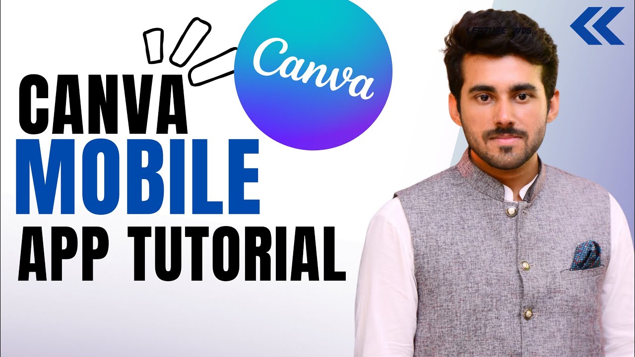 Canva Tutorial - How to use Canva on mobile for beginners | Complete ...