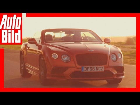 Bentley Continental Supersports Cabrio 17 Der Luxusfohn Details Youtube