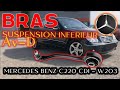 REMPLACE UNE SUSPENSION INFÉRIEURE AVANT DROIT ►MERCEDES BENZ C220 CDI W203