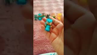 mi a picat cele mai tari jucării steve cu armură de diamant wow!!!