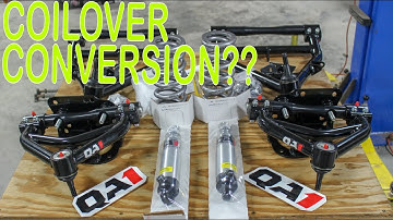 QA1 Coilover and Tubular Arms Install on the 86 C10