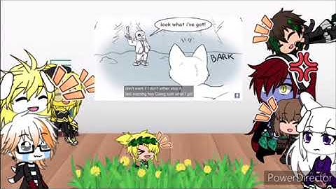 Undertale react to ???(read description) part 2