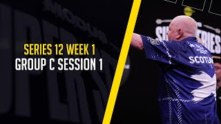 GROUP C BEGINS! 🔥 | Live Darts | Series 12 Week 1 | Group C Session 1