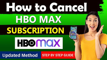 How to cancel hbo max subscription