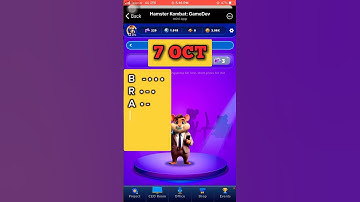 Hamster kombat daily cipher code today 7 Oct I hamster kombat Oct 07 #hamstercipher #hamsterkombat