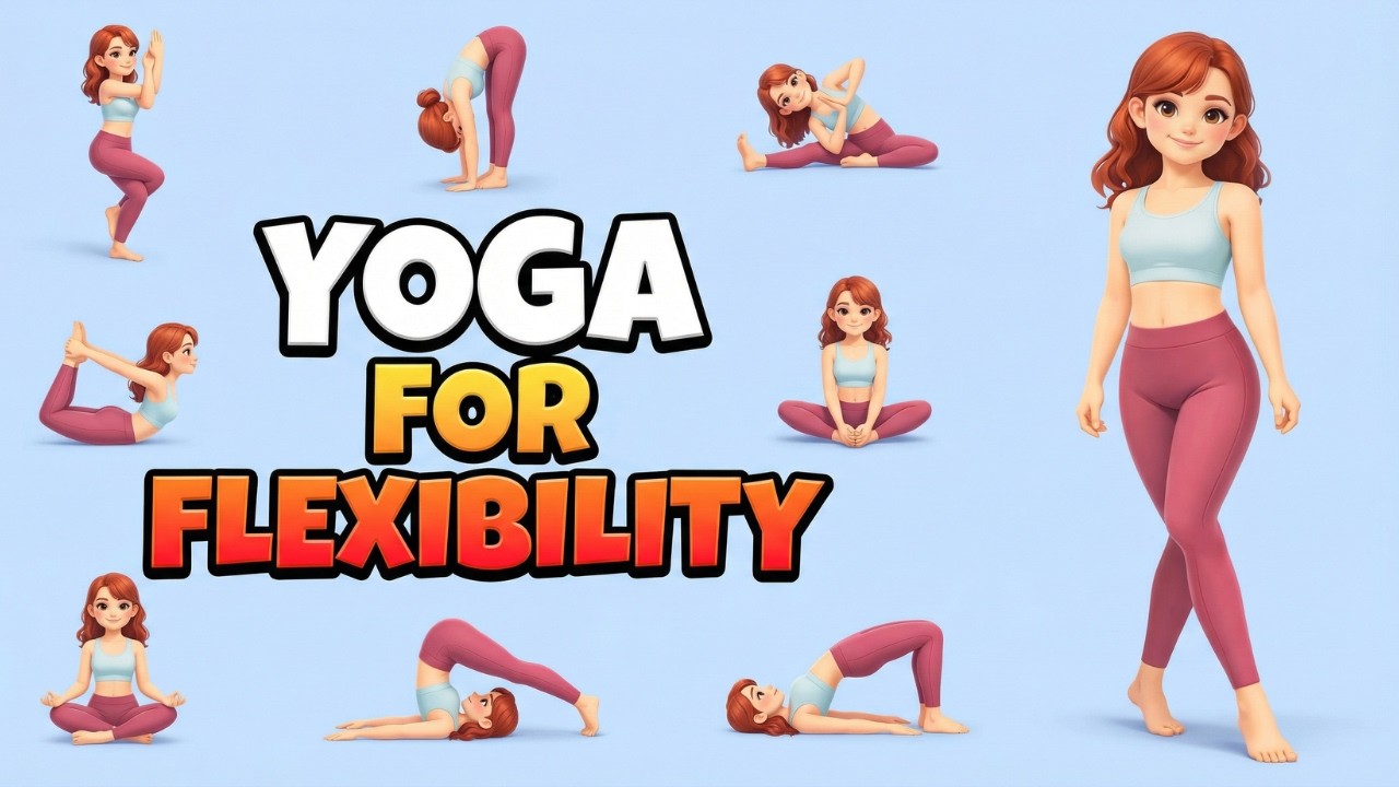 Yoga For Flexibility in 10 Minutes | Improve Posture | Yoga For Kids