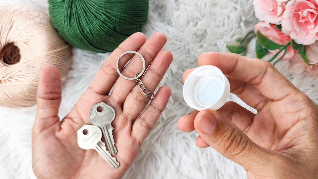 ОТ МУСОРА ДО РОСКОШИ! ВЯЗАННЫЙ БРЕЛОК КРЮЧКОМ ДЛЯ БЫСТРОЙ ПРОДАЖИ (с субтитрами)