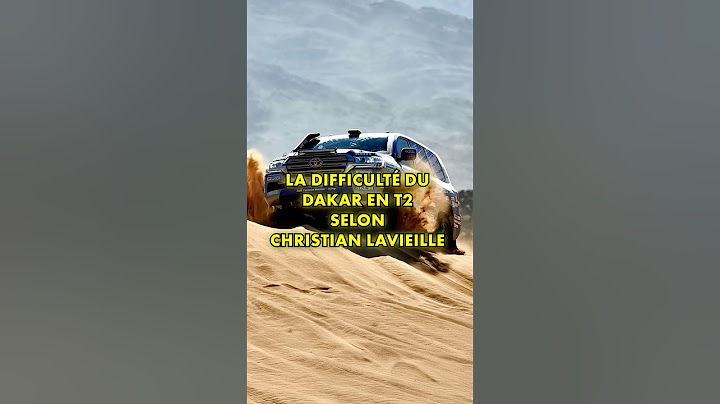 C'est quoi la difficulté du Dakar en catégorie T2 ? avec Christian Lavieille #dakar #racingstream