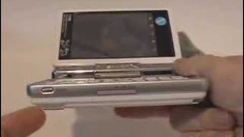 Sharp Zaurus SL-C3000 PDA classic vid from the archives