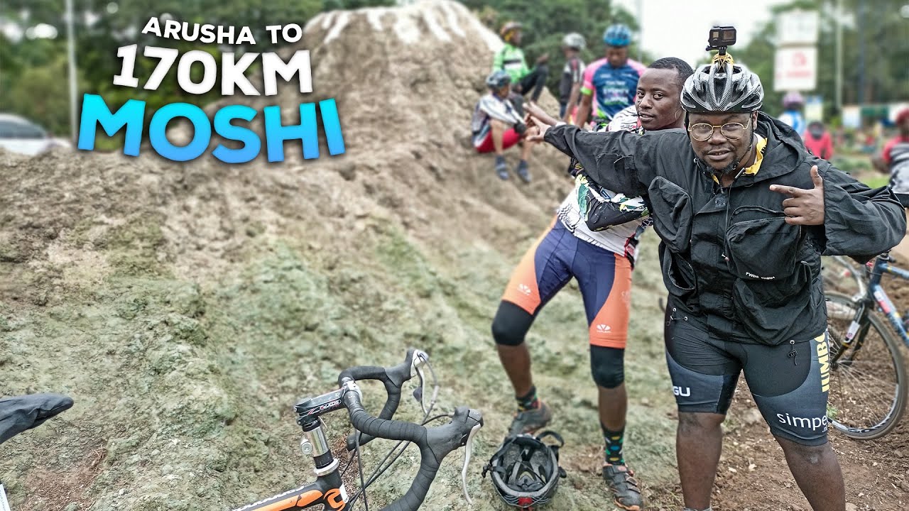 Arusha to Moshi Mashup Ride 170KM Vlog Day 81