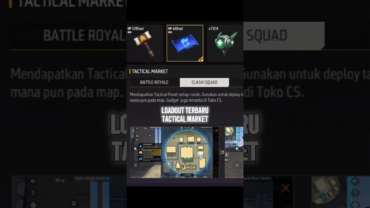 Loadout Terbaru Tactical Market 
