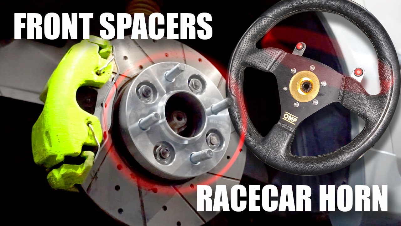 Installing 25mm Wheel Spacers and Aftermarket Horn Button  