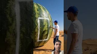 Turning a Giant Watermelon Into a Tiny House #ai #craft #handmade #craft