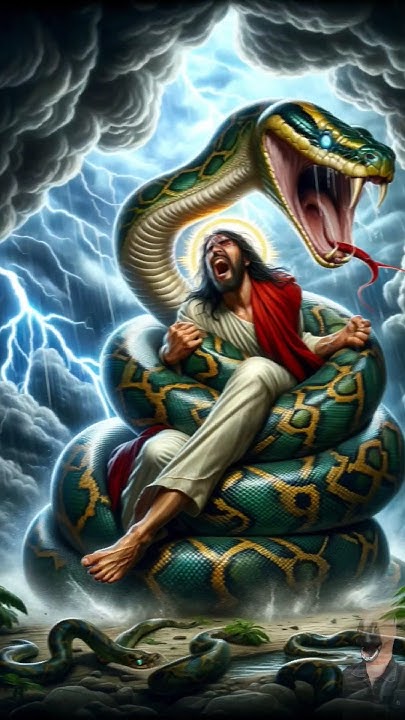 Jesus vs Python🐍 #jesus - YouTube