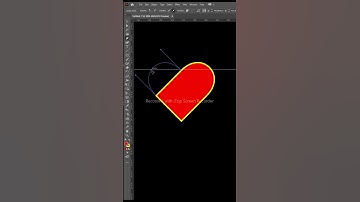 Easy Way to Create Heart Shape in Illustrator | Adobe Illustrator Tutorial/HLGRAPHICS